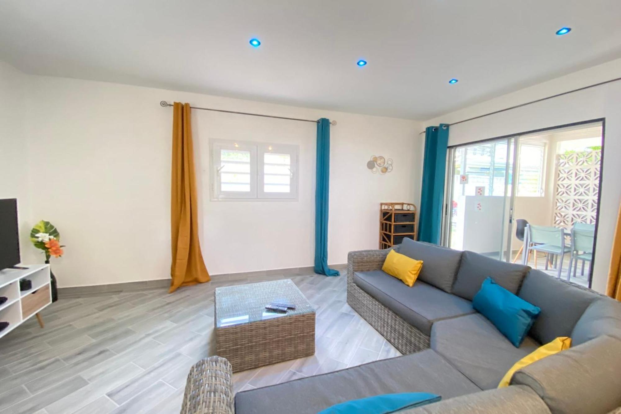 972M Beautiful Air-Conditioned Villa With Garden Le Carbet Exterior photo
